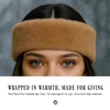 image:imageFunky Junque Fuzzy Headbands for Women  Fluffy Faux Fur Ear Warmer Head band Warm Winter Furry Ear Muff Head Wrap Cozy Fit  Leopard  BrownCamel