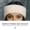 image:imageFunky Junque Fuzzy Headbands for Women  Fluffy Faux Fur Ear Warmer Head band Warm Winter Furry Ear Muff Head Wrap Cozy Fit  Leopard  BrownGlitter  Ivory