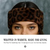 image:imageFunky Junque Fuzzy Headbands for Women  Fluffy Faux Fur Ear Warmer Head band Warm Winter Furry Ear Muff Head Wrap Cozy Fit  Leopard  BrownLeopard  Brown