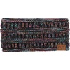 image:imageFunky Junque Ponytail Headwrap Ear Warmer Winter Fall Womens Running Headband  Kaleidoscope