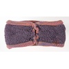 image:imageFunky Junque Ponytail Headwrap Ear Warmer Winter Fall Womens Running Headband  Violet4 Tone Mix  Pink  Violet  Denim  Orange
