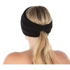 image:imageFunky Junque Ponytail Headwrap Ear Warmer Winter Fall Womens Running Headband  VioletBlack