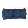 image:imageFunky Junque Ponytail Headwrap Ear Warmer Winter Fall Womens Running Headband  VioletDark Denim