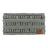 image:imageFunky Junque Ponytail Headwrap Ear Warmer Winter Fall Womens Running Headband  VioletDove Grey