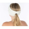 image:imageFunky Junque Ponytail Headwrap Ear Warmer Winter Fall Womens Running Headband  VioletIvory