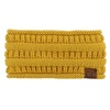 image:imageFunky Junque Ponytail Headwrap Ear Warmer Winter Fall Womens Running Headband  VioletMustard