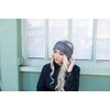 image:imageFunky Junque Ponytail Headwrap Ear Warmer Winter Fall Womens Running Headband  VioletMustard