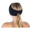 image:imageFunky Junque Ponytail Headwrap Ear Warmer Winter Fall Womens Running Headband  VioletNavy