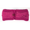 image:imageFunky Junque Ponytail Headwrap Ear Warmer Winter Fall Womens Running Headband  VioletPink Azalea