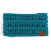 image:imageFunky Junque Ponytail Headwrap Ear Warmer Winter Fall Womens Running Headband  VioletTeal