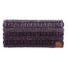 image:imageFunky Junque Ponytail Headwrap Ear Warmer Winter Fall Womens Running Headband  VioletVariegated Confetti Purple