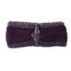 image:imageFunky Junque Ponytail Headwrap Ear Warmer Winter Fall Womens Running Headband  VioletVariegated Confetti Purple