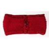 image:imageFunky Junque Ponytail Headwrap Ear Warmer Winter Fall Womens Running Headband  VioletVariegated Confetti Red