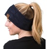 image:imageFunky Junque Winter Headbands for Women  Warm Head Wraps Earmuff Style Ear Warmers Cozy Headwrap for Running Womens Outdoors Gear amp Accessories  Chenille Confetti OatmealNavy