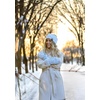 image:imageFunky Junque Winter Headbands for Women  Warm Head Wraps Earmuff Style Ear Warmers Cozy Headwrap for Running Womens Outdoors Gear amp Accessories  Chenille Confetti OatmealChunky Sequin  White