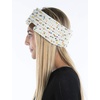 image:imageFunky Junque Winter Headbands for Women  Warm Head Wraps Earmuff Style Ear Warmers Cozy Headwrap for Running Womens Outdoors Gear amp Accessories  Chenille Confetti OatmealChenille Confetti Oatmeal