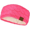 image:imageFunky Junque Winter Headbands for Women  Warm Head Wraps Earmuff Style Ear Warmers Cozy Headwrap for Running Womens Outdoors Gear amp Accessories  Chenille Confetti OatmealCandy Pink