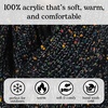 image:imageFunky Junque Winter Headbands for Women  Warm Head Wraps Earmuff Style Ear Warmers Cozy Headwrap for Running Womens Outdoors Gear amp Accessories  Chenille Confetti OatmealChenille Confetti Black