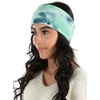 image:imageFunky Junque Womens Cozy Tie Dye Headband Ear Warmer  Stylish Winter Headwrap  Bright Hues Neutral Tones Value Packs