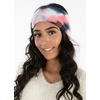 image:imageFunky Junque Womens Cozy Tie Dye Headband Ear Warmer  Stylish Winter Headwrap  Bright Hues Neutral Tones Value PacksNavyPink
