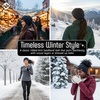 image:imageFunky Junque Womens Ponytail Headband  Soft Knit Winter Ear Warmer for Women Cable Knit Fleece Lined Head Wrap for Cold Weather  IvoryCharcoal