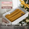 image:imageFunky Junque Womens Ponytail Headband  Soft Knit Winter Ear Warmer for Women Cable Knit Fleece Lined Head Wrap for Cold Weather  IvoryMustard