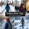 image:imageFunky Junque Womens Ponytail Headband  Soft Knit Winter Ear Warmer for Women Cable Knit Fleece Lined Head Wrap for Cold Weather  IvoryRed