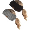 2 Pack - Black & Heather Grey
