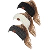 Black  Ivory  Charcoal (3 Pack)