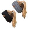 Solid Black  Heather Grey (2 Pack)