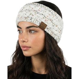 image:imageFunky Junque Winter Headbands for Women  Warm Head Wraps Earmuff Style Ear Warmers Cozy Headwrap for Running Womens Outdoors Gear amp Accessories  Chenille Confetti OatmealConfetti Ivory