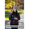 image:imageFunky Junque Adult Winter Beanie Slouchy Knit Skull Cap  Ribbed Cuff Hat for Men and Women Soft Acrylic Toboggan Warm and Lightweight Ski and Cold Weather Elastic Stretch Fit4 Pack  Confetti Ivory  Mint  Indi Pink  Latte