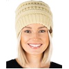 image:imageFunky Junque Adult Winter Beanie Slouchy Knit Skull Cap  Ribbed Cuff Hat for Men and Women Soft Acrylic Toboggan Warm and Lightweight Ski and Cold Weather Elastic Stretch FitLemonade