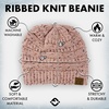 image:imageFunky Junque Adult Winter Beanie Slouchy Knit Skull Cap  Ribbed Cuff Hat for Men and Women Soft Acrylic Toboggan Warm and Lightweight Ski and Cold Weather Elastic Stretch FitIndi Pink  Confetti