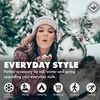 image:imageFunky Junque Adult Winter Beanie Slouchy Knit Skull Cap  Ribbed Cuff Hat for Men and Women Soft Acrylic Toboggan Warm and Lightweight Ski and Cold Weather Elastic Stretch FitOatmeal  Confetti