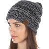 image:imageFunky Junque Adult Winter Beanie Slouchy Knit Skull Cap  Ribbed Cuff Hat for Men and Women Soft Acrylic Toboggan Warm and Lightweight Ski and Cold Weather Elastic Stretch FitGrey  Black  Beige  French Beige  4 Tone Mix