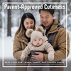 image:imageFunky Junque Baby Double Faux Fur Pom Pom Beanie amp Mittens Set  Newborn Infant 09 Months Winter Hat with Soft Lined MittensDiagonal Basketweave Beige 09 Months