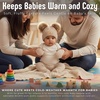 image:imageFunky Junque Baby Double Faux Fur Pom Pom Beanie amp Mittens Set  Newborn Infant 09 Months Winter Hat with Soft Lined MittensDiagonal Basketweave Beige 09 Months