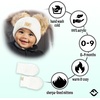 image:imageFunky Junque Baby Double Faux Fur Pom Pom Beanie amp Mittens Set  Newborn Infant 09 Months Winter Hat with Soft Lined MittensDiagonal Basketweave White 09 Months