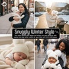 image:imageFunky Junque Baby Double Faux Fur Pom Pom Beanie amp Mittens Set  Newborn Infant 09 Months Winter Hat with Soft Lined MittensEar Flap Ivory W Ivory Mittens 09 Months