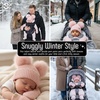 image:imageFunky Junque Baby Double Faux Fur Pom Pom Beanie amp Mittens Set  Newborn Infant 09 Months Winter Hat with Soft Lined MittensEar Flap Light Pink W Light Pink Mittens 09 Months