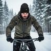 image:imageFunky Junque Basics Beanies Hats for Men Women Winter Hats Soft Warm Unisex Cuffed Ski Beanie Knitted Skull Cap TobogganBlack