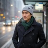 image:imageFunky Junque Basics Beanies Hats for Men Women Winter Hats Soft Warm Unisex Cuffed Ski Beanie Knitted Skull Cap TobogganLight Grey