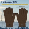 image:imageFunky Junque Basics Touch Screen Gloves for Men Knitted Cold Weather Tech Winter Mens Gloves with Touchcreen fingersEspresso Brown