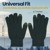 image:imageFunky Junque Basics Touch Screen Gloves for Men Knitted Cold Weather Tech Winter Mens Gloves with Touchcreen fingersForest Green
