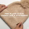 image:imageFunky Junque Beanie for Women Ultra Soft Chenille Faux Fur Pom Pom Winter Hats Warm Ski Cap FashionBeige