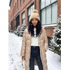 image:imageFunky Junque Beanie for Women Ultra Soft Chenille Faux Fur Pom Pom Winter Hats Warm Ski Cap FashionBeige