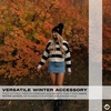 image:imageFunky Junque Beanie for Women Ultra Soft Chenille Faux Fur Pom Pom Winter Hats Warm Ski Cap FashionBlack