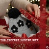 image:imageFunky Junque Beanie for Women Ultra Soft Chenille Faux Fur Pom Pom Winter Hats Warm Ski Cap FashionDaisy  Grey