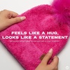 image:imageFunky Junque Beanie for Women Ultra Soft Chenille Faux Fur Pom Pom Winter Hats Warm Ski Cap FashionHot Pink